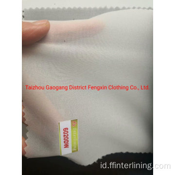 Anyaman Fusible Interlining untuk Setelan